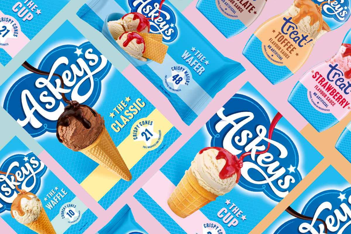 ASKEYS冰淇淋包装设计
