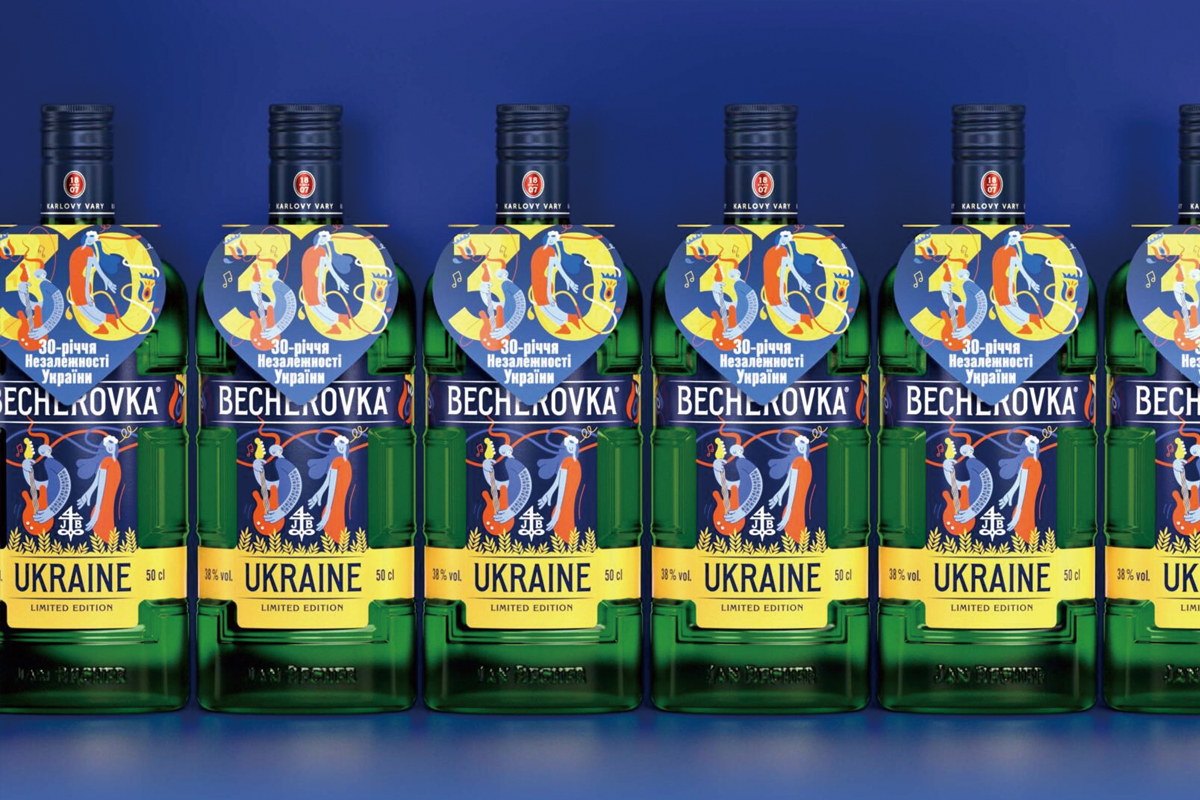 BECHEROVKA酒包装设计