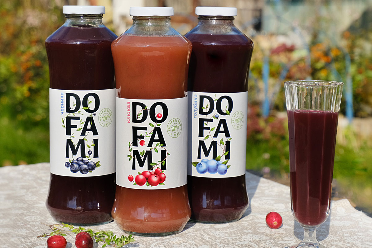 DO-FA-MI果汁包装设计