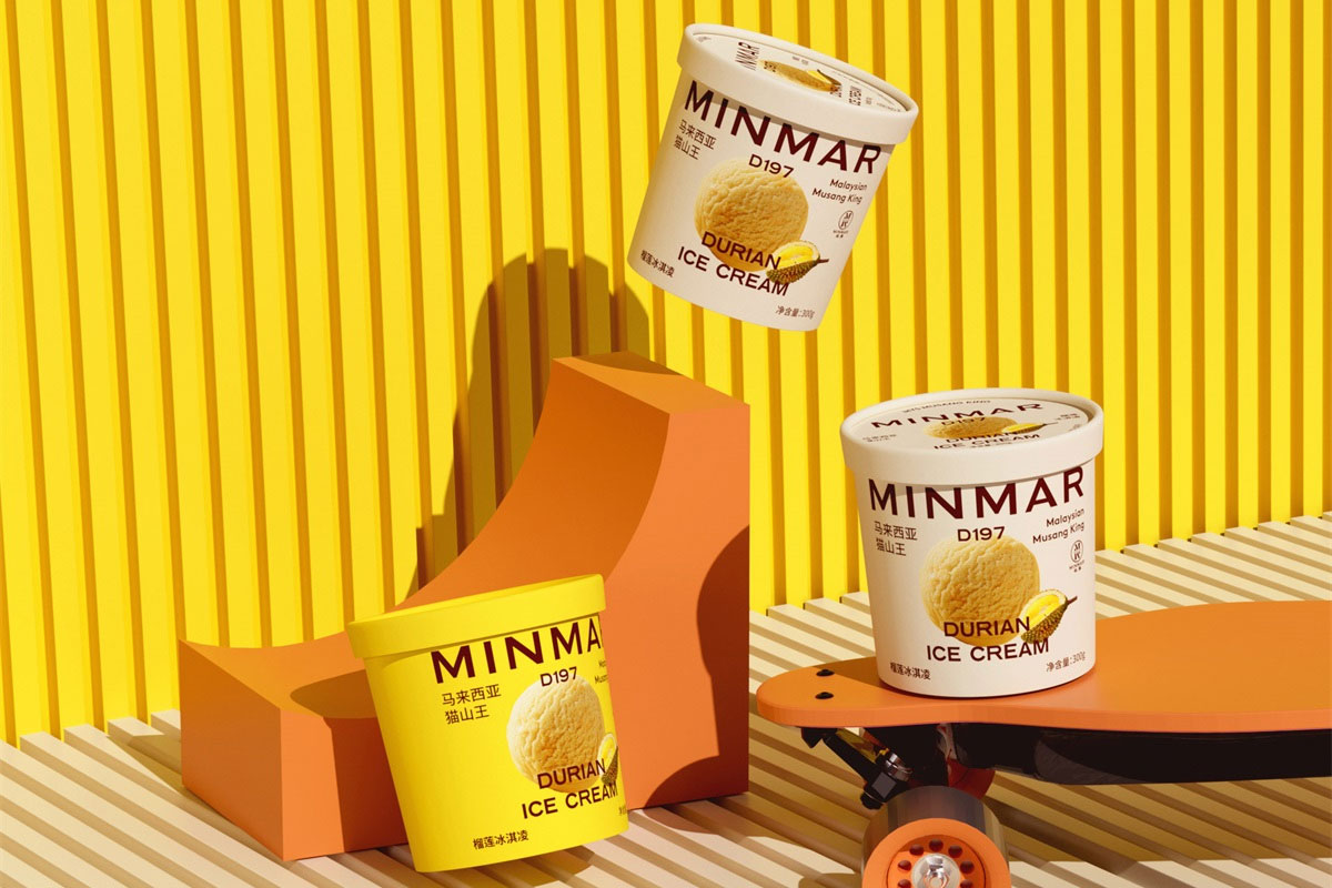 MINMAR冰激凌包装图片